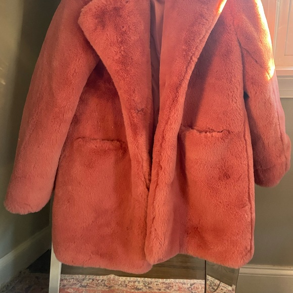 Apparis Faux Fur Coat, size small - Picture 2 of 6